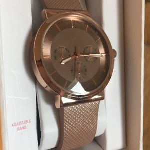 Rose Gold colored women’s watch